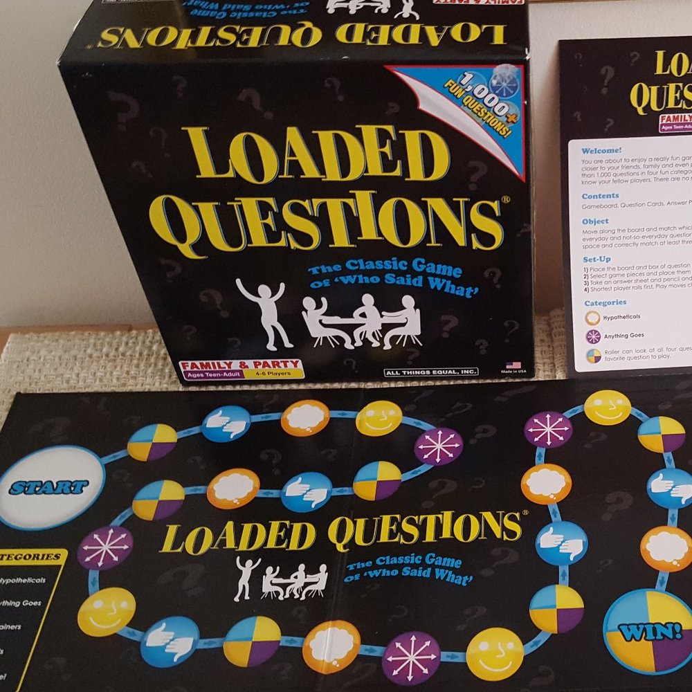 Loaded Questions Party/Family Board Game Teen - Adult